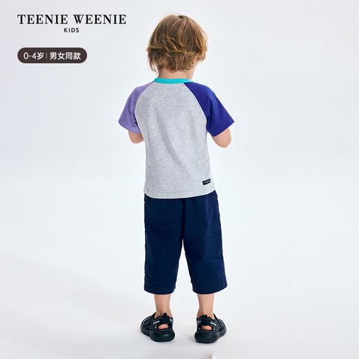 TeenieWeenie Kids小熊童装夏男女宝宝撞色吸湿速干凉感T恤T0RW256488H 商品图3