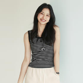 【商场同款】伊芙丽夏针织背心1F4500851