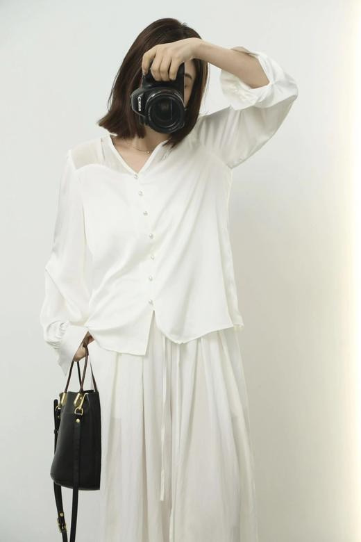 LPIUTY品牌直发！气质真丝衬衫 C1225023 商品图11