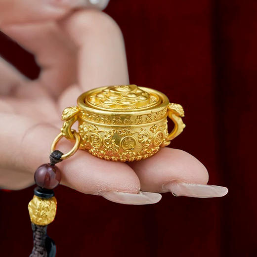 百福聚宝盆旋转挂饰 商品图2