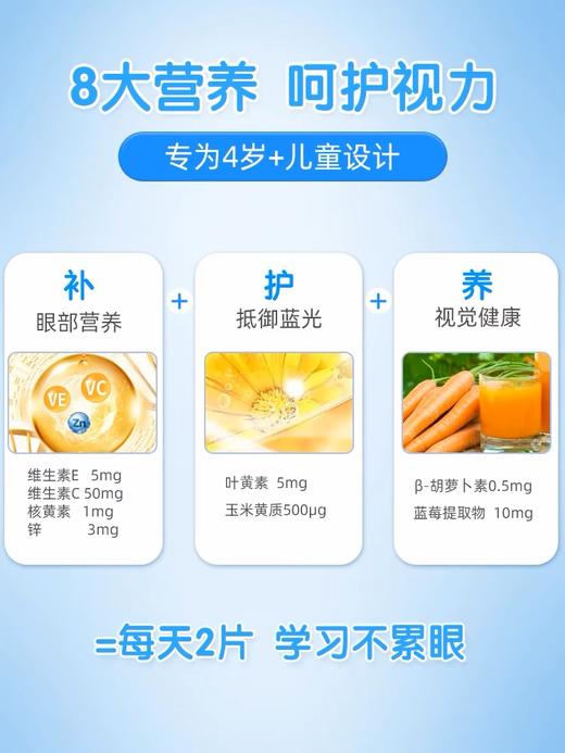 EZZ  护眼叶黄素 60粒/瓶 商品图2