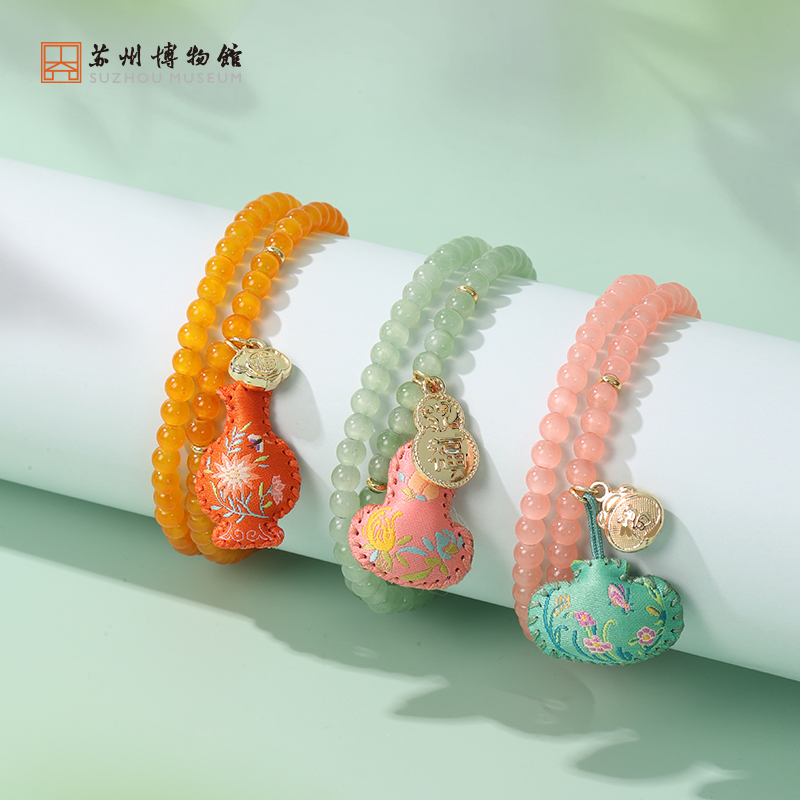 苏州博物馆 且待春来香囊手链