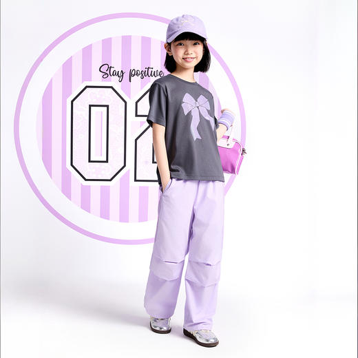 女童短袖针织衫夏季新款安奈儿童装实体店同款AG521658 商品图5