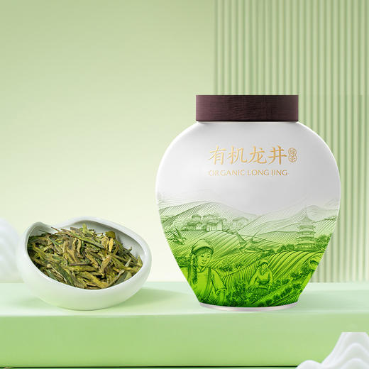 【2025年春茶】八马茶业 | 绿茶有机系列·明前龙井50克 商品图3