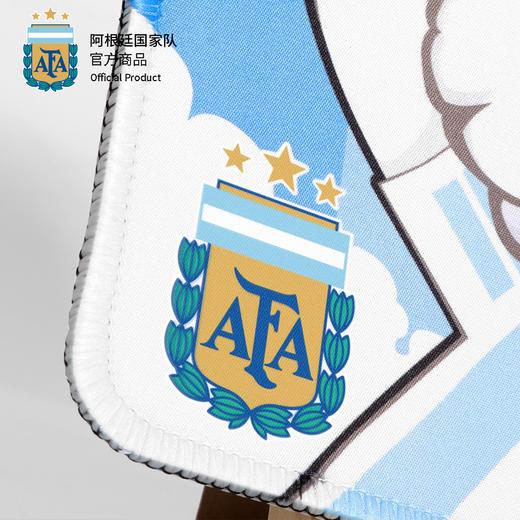 【官方正版】阿根廷国家队 | 小羊咩西蓝白条纹可爱橡胶电脑笔记本鼠标垫 商品图4