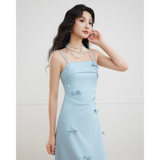 IEF/爱依服2025夏季 法式甜美温柔小女人气质度假风吊带中裙DW42905- 商品图1