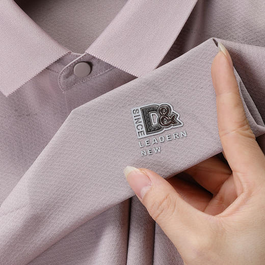 【DLS】大依优型大码短袖Polo衫翻领加肥加大男士大号弹力透气舒适夏季半袖 商品图7