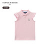 TeenieWeenie Kids小熊童装春夏女童可爱蕾丝飞袖Polo衫TKHA256345N 商品缩略图4