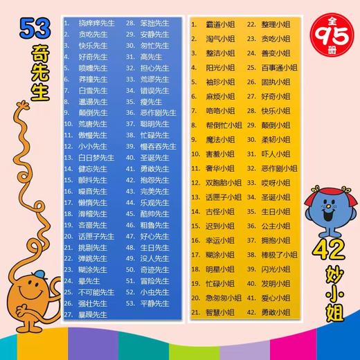 《奇先生妙小姐经典译本》（全95册） 商品图1