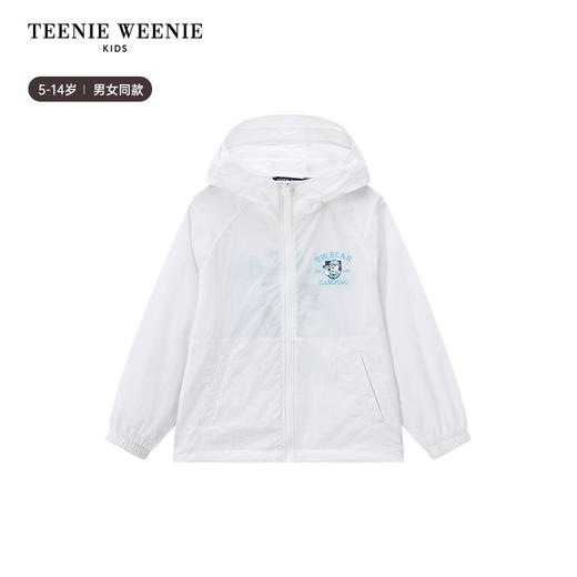 TeenieWeenie Kids小熊童装夏季男女童连帽凉感防晒外套TKJJ256481H 商品图7