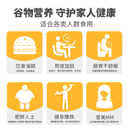 富世康低GI小麦胚芽500g 冲饮营养粗粮早餐麦片 商品图2