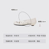 Westory2025年夏季冲孔镂空方头低跟单鞋空凉鞋W25AH59301 商品缩略图8