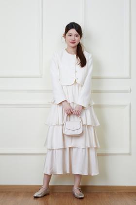 ELLA JADE 小香风外套蛋糕连衣裙套装 19912