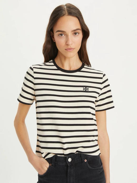 【4月7日 下午14:00 秒杀】返场TB 经典 棉质短袖 T恤 商品图1