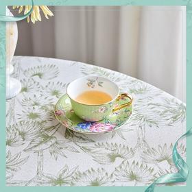 【玛戈隆特】蓉花山茶花骨瓷咖啡杯轻奢下午茶杯碟套装