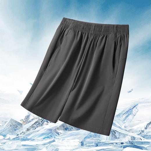 【冰丝弹力】【DK】大依优型大码男装短裤五分裤中裤弹力加肥加大大号短裤运动男士胖子 商品图4
