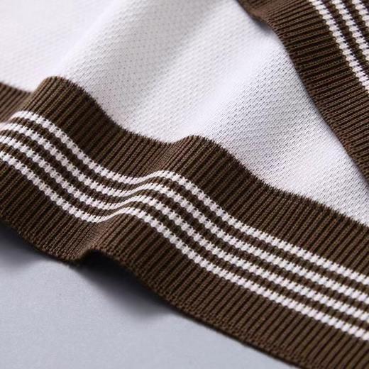 男装春夏新款时尚百搭商务休闲男士撞色翻领短袖polo衫   YH-BLC5009* 商品图6