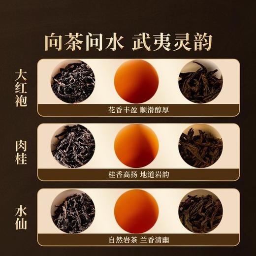 岩语 问水试饮集 肉桂大红袍水仙组合装武夷岩茶特级乌龙茶25.5g 商品图3