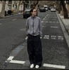 THESOONG"松弛新章"100%棉舒适呼吸感抽绳收脚中腰休闲裤HWKZ6480 商品缩略图4