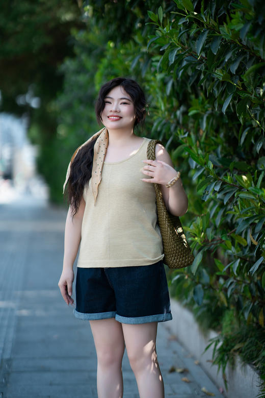 【针织背心】夏季可穿💛亲肤！【细腻针织背心】🌼肌理感针织背心，内搭就选它，一款就够啦！女2025夏季新款无袖内搭打底上衣 商品图7