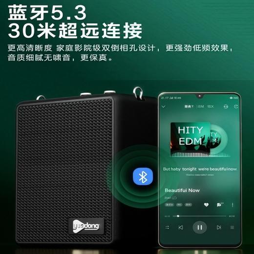 乐动X3pro声卡音箱K歌 直播 蓝牙无线扩音器 商品图3
