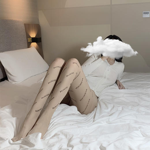 【一撕即爽】性感印花丝袜 一体袜长筒丝袜打底袜 性感黑丝诱惑装可撕激情内衣女A53 商品图4