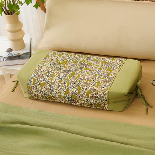 嫩芽新绿系列麦壳调节枕头护颈椎助睡眠专用荞麦皮成人睡觉家用单人 商品图0