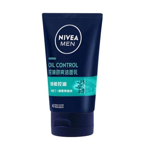 妮维雅男士控油劲爽洁面乳100ml【30011182】 商品图0