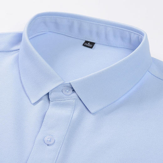 【丝光棉】罗蒙男士丝光棉凉感短袖polo衫男短袖夏季薄款7A抗菌速干t恤男短袖 商品图9