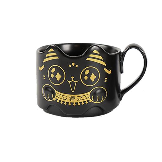 大英博物馆 巴斯特系列 萌猫异形叠叠马克杯  招财喵  wink喵 商品图6