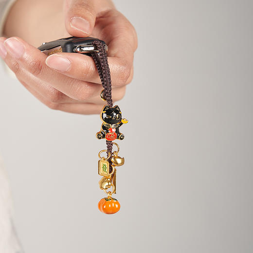 大英博物馆 巴斯特系列 柿柿如意 钥匙扣挂件 商品图3