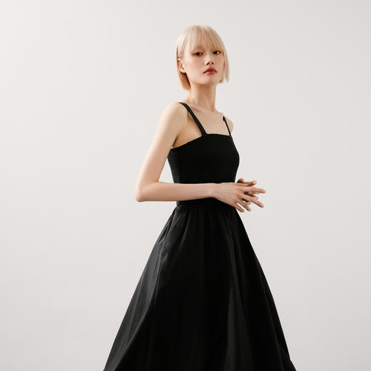 【商场同款】麦檬夏针梭拼接连衣裙4F5290871 商品图3