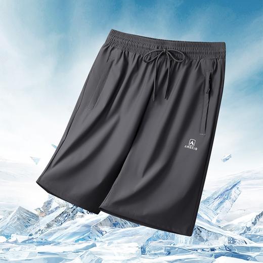 【冰丝弹力】【DK】大依优型大码男装短裤五分裤中裤弹力加肥加大大号短裤运动男士胖子 商品图4