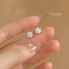 【雪芙】s999纯银雪花花朵耳饰【YXS-E5303】 商品缩略图1