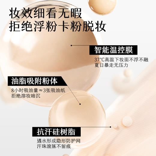 【新品上市】初夏堂贴肤锁妆粉底液2个色号 调整肤色遮盖瑕疵 持妆控油不暗沉 商品图1