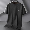 【棉质】【DPF】大依优型大码短袖T恤潮流宽松半袖体恤男夏季新款胖子加大号拼接T恤上衣男士 商品缩略图1