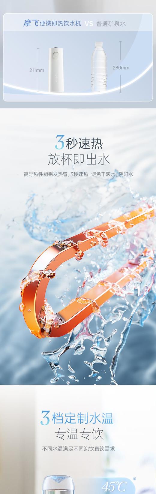 摩飞便携即热饮水机MR6063 商品图2