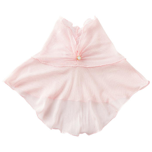 雀说 80克网眼真丝假领子女薄款纯色百搭桑蚕丝防晒领子1019 商品图3