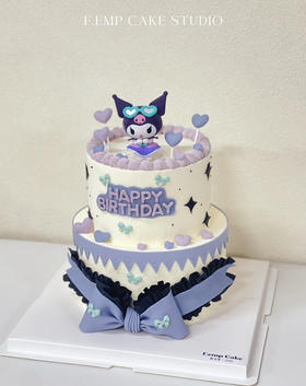 库洛米双层蛋糕