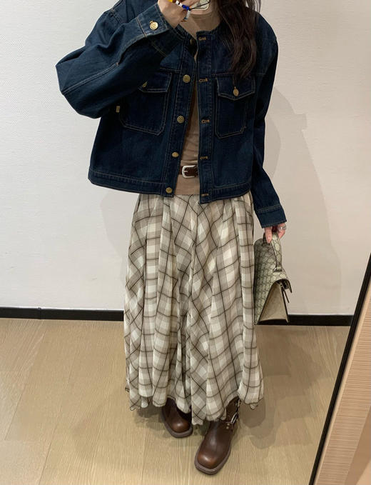 全网爆火的Massi蛇纹印花半身裙032405 商品图10