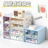 【莫兰迪色系！抽屉收纳盒】化妆品收纳盒办公桌面文具整理盒自由组合多层可叠加，透明可视，一目了然。ry 商品缩略图0
