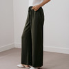 金三塔新品桑蚕丝可外穿直筒宽松阔腿长裤19MM弹力双乔绉 YSFBA901 商品缩略图1