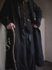 Paul Harnden  男士橄榄绿/黑色羊皮jerkin 商品缩略图7