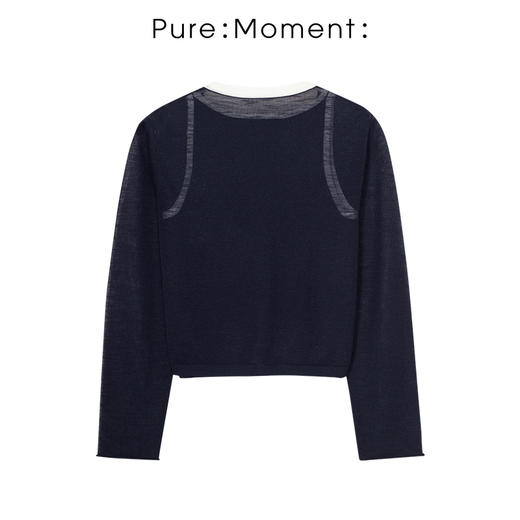 【商场同款】麦檬夏毛衫开衫4F4233802Q 商品图1