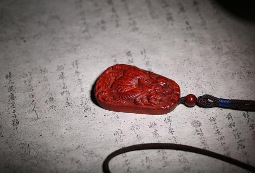 麒麟°紫檀项坠挂件 商品图7
