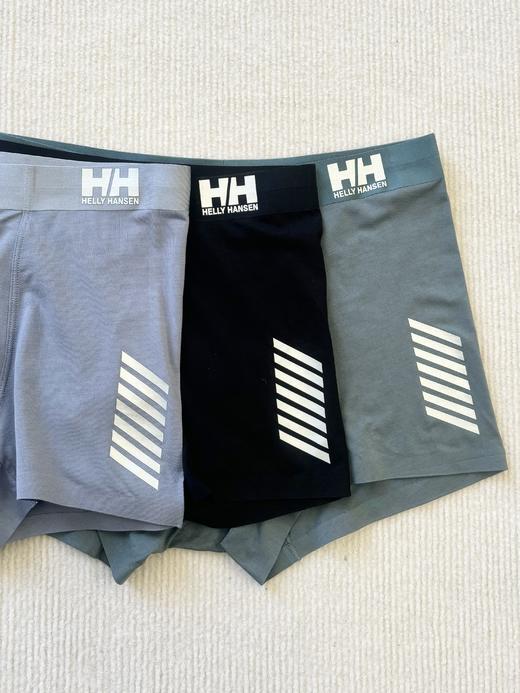 独家!一盒三条!海丽汉森hh男士透气莫代尔平角内裤 商品图1