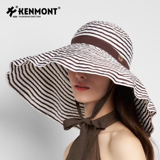 卡蒙 KM-6205  超大防晒帽子 多种戴法 商品图3