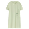 睡裙女夏季纯棉女士性感短袖孕妇春秋款清淡睡衣女款夏天2025新款 商品缩略图4
