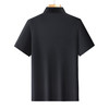 【DLS】大依优型大码拉链款短袖Polo衫翻领加肥加大男士大号弹力透气舒适夏季半袖 商品缩略图2