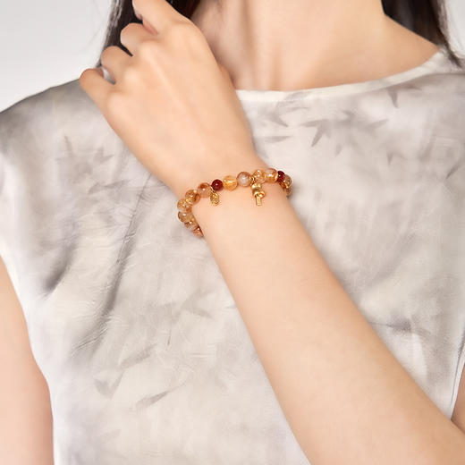 大英博物馆 巴斯特系列 黄塔晶福运年年 手链 商品图1